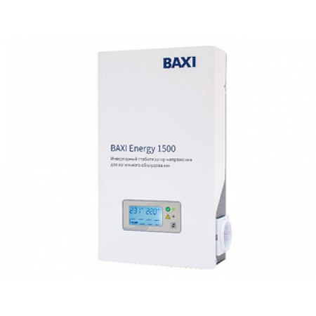 Инверторный стабилизатор для котельного оборудования BAXI ENERGY 1500 Voltage stabilizer BAXI Energy 1500 BAXI
