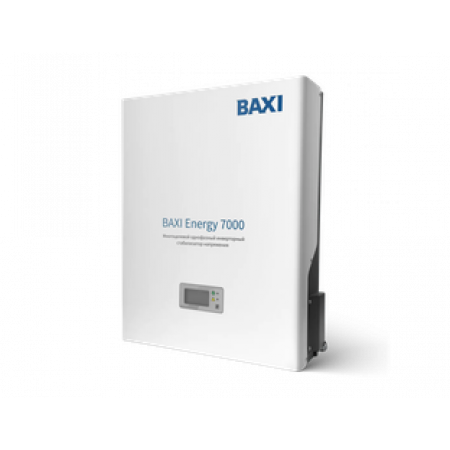 Однофазный инверторный стабилизатор напряжения для дома BAXI ENERGY 7000 Voltage stabilizer BAXI Energy 7000 BAXI