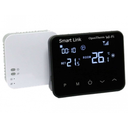 Термостат комнатный беспроводной Smart Link c Wi-Fi и OpenTherm Wireless room thermostat Smart Link with Wi-Fi and OpenTherm BAXI