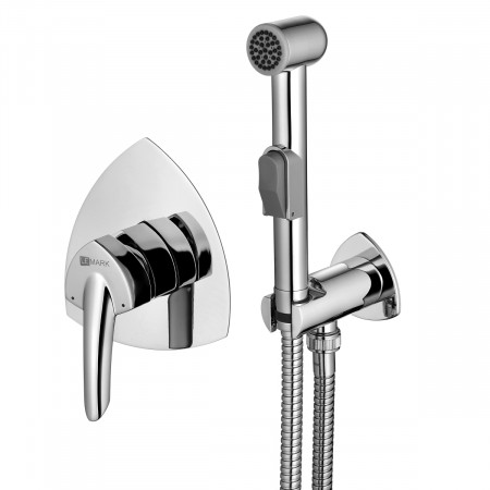 Смеситель Lemark Mars LM3519C с гигиеническим душем, встраиваемый LM3519C Lemark