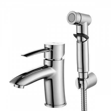 Смеситель Lemark Atlantiss LM3216C для раковины с гигиеническим душем LM3216C Lemark