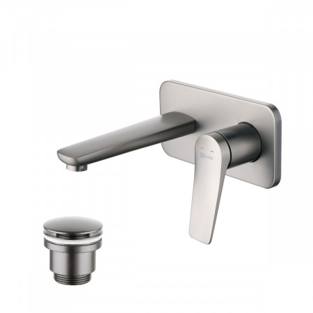 Смеситель Lemark Bronx LM3726GM для раковины, встраиваемый LM3726GM Lemark