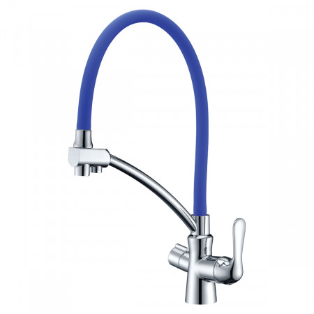 Смеситель Lemark Comfort LM3070C-Blue для кухни с подключением к фильтру с питьевой водой LM3070C-Blue Lemark