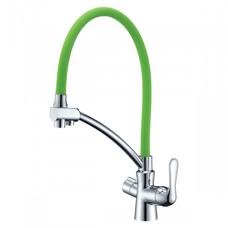 Смеситель Lemark Comfort LM3070C-Green для кухни с подключением к фильтру с питьевой водой LM3070C-Green Lemark