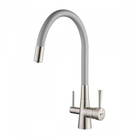 Смеситель Lemark Comfort LM3075BN-Silver для кухни с подключением к фильтру с питьевой водой LM3075BN-Silver Lemark