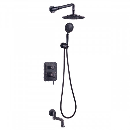 Смеситель Lemark Jasmine LM6622ORB для ванны и душа, встраиваемый LM6622ORB Lemark