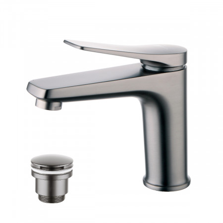 Смеситель Lemark Bronx LM3706GM для раковины LM3706GM Lemark