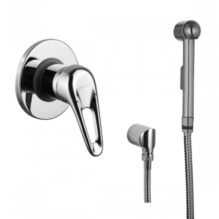 Смеситель Lemark Luna LM4119C с гигиеническим душем, встраиваемый LM4119C Lemark