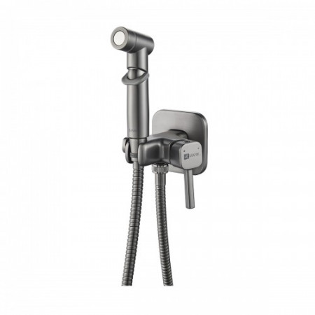 Смеситель Lemark Solo LM7165GM с гигиеническим душем, встраиваемый LM7165GM Lemark