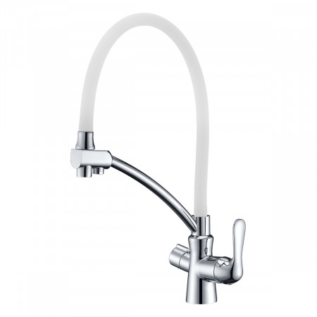 Смеситель Lemark Comfort LM3070C-White для кухни с подключением к фильтру с питьевой водой LM3070C-White Lemark