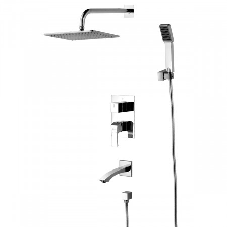 Смеситель Lemark Unit LM4522C для ванны и душа, встраиваемый LM4522C Lemark