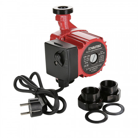 Насос цирк. VALTEC RS 25/6-180 с гайками VRS.256.18.0 VALTEC