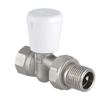 Клапан ручной для рад. прямой 1/2" VT.018.N.04
