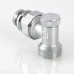 Клапан настроечный угловой (с доп. уплотнением) 1/2" * Евроконус VT.019.NER.04 VALTEC