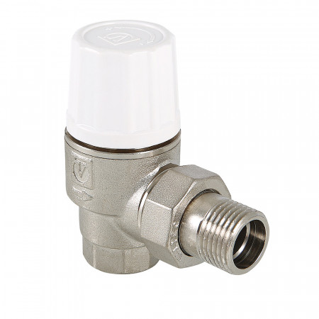 Клапан радиаторный повышенной пропускной спос-ти угловой, 1/2" VT.033.N.04 VALTEC