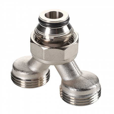 Коллекторный разделитель потока вн.р. 3/4"(EK)- 2 вых. х нар.р. 3/4"(EK) VT.0681.NE.050505 VALTEC