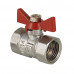 Кран шар. COMPACT, рукоятка бабочка 3/4" вн.-вн. VT.092.N.05 VALTEC
