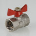 Кран шар. COMPACT, рукоятка бабочка 3/4" вн.-вн. VT.092.N.05 VALTEC