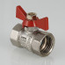 Кран шар. COMPACT, рукоятка бабочка 3/4" вн.-вн. VT.092.N.05 VALTEC