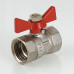 Кран шар. COMPACT, рукоятка бабочка 3/4" вн.-вн. VT.092.N.05 VALTEC