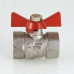 Кран шар. COMPACT, рукоятка бабочка 3/4" вн.-вн. VT.092.N.05 VALTEC