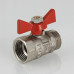 Кран шар. COMPACT, рукоятка бабочка 1/2" вн.-нар. VT.093.N.04 VALTEC
