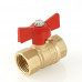 Кран шар. СТАНДАРТ, рукоятка бабочка 3/4", вн.-вн. VT.122.G.05 VALTEC