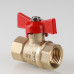 Кран шар. СТАНДАРТ, рукоятка бабочка 3/4", вн.-вн. (PN40) VT.122.GN.05 VALTEC