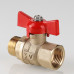 Кран шар. СТАНДАРТ, рукоятка бабочка 1/2", вн.-нар. (PN40) VT.123.GN.04 VALTEC