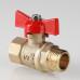 Кран шар. СТАНДАРТ, рукоятка бабочка 1/2", вн.-нар. (PN40) VT.123.GN.04 VALTEC