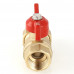 Кран шар. СТАНДАРТ с полусгоном 3/4", вн.-нар. VT.127.G.05 VALTEC