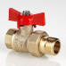 Кран шар. СТАНДАРТ с полусгоном 1/2", вн.-нар. (PN40) VT.127.GN.04 VALTEC
