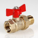 Кран шар. СТАНДАРТ с полусгоном 1/2", вн.-нар. (PN40) VT.127.GN.04 VALTEC