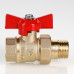 Кран шар. СТАНДАРТ с полусгоном 1/2", вн.-нар. (PN40) VT.127.GN.04 VALTEC