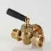Кран для манометра трехходовой с фланцем 1/2" VT.1808.RG.04 VALTEC