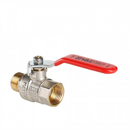 Кран шар. BASE, стальная рукоятка 1 1/4" вн.-нар. VT.215.N.07 VALTEC