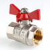 Кран шар. BASE, рукоятка бабочка 1" вн.-вн. VT.217.N.06 VALTEC