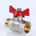 Кран шар. BASE, рукоятка бабочка 1/2" вн.-нар. VT.218.N.04 VALTEC