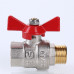 Кран шар. BASE, рукоятка бабочка 1/2" вн.-нар. VT.218.N.04 VALTEC