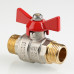 Кран шар. BASE, рукоятка бабочка 1" нар.-нар. VT.219.N.06 VALTEC