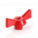 Ручка-бабочка для крана, 1/2"-3/4" красная VT.220.R.04 VALTEC