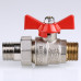 Кран шар. BASE с полусгоном 1/2" нар.-нар. VT.226.N.04 VALTEC