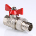 Кран шар. BASE с полусгоном 1" вн.-нар. VT.227.N.06 VALTEC
