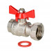 Кран шаровой с накидной гайкой 1/2"x3/4" вн.-вн. VT.241.N.0405 VALTEC