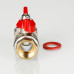 Кран шаровой с накидной гайкой 1/2"x3/4" вн.-вн. VT.241.N.0405 VALTEC