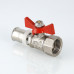 Кран шар. под пресс, рукоятка бабочка 16х1/2 вн. VT.242.N.1604 VALTEC