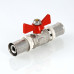 Кран шар. под пресс, рукоятка бабочка 16 VT.243.N.1616 VALTEC