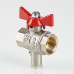 Кран шар. для подкл. датчика темп., 1" VT.247.N.06 VALTEC