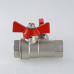 Кран шаровой с обратным клапаном и дренажом 1/2" вн.-вн. VT.248.N.04 VALTEC