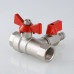 Кран шаровой с обратным клапаном и дренажом 1/2" вн.-вн. VT.248.N.04 VALTEC